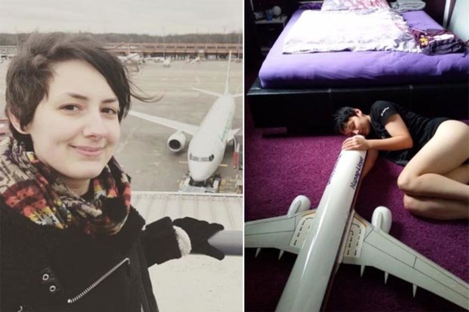 Objectophilia: Woman says her boyfriend is a Boeing 737 named Schatz