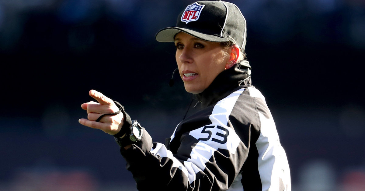 Sarah Thomas Becomes The First Woman To Officiate NFL Playoff Game