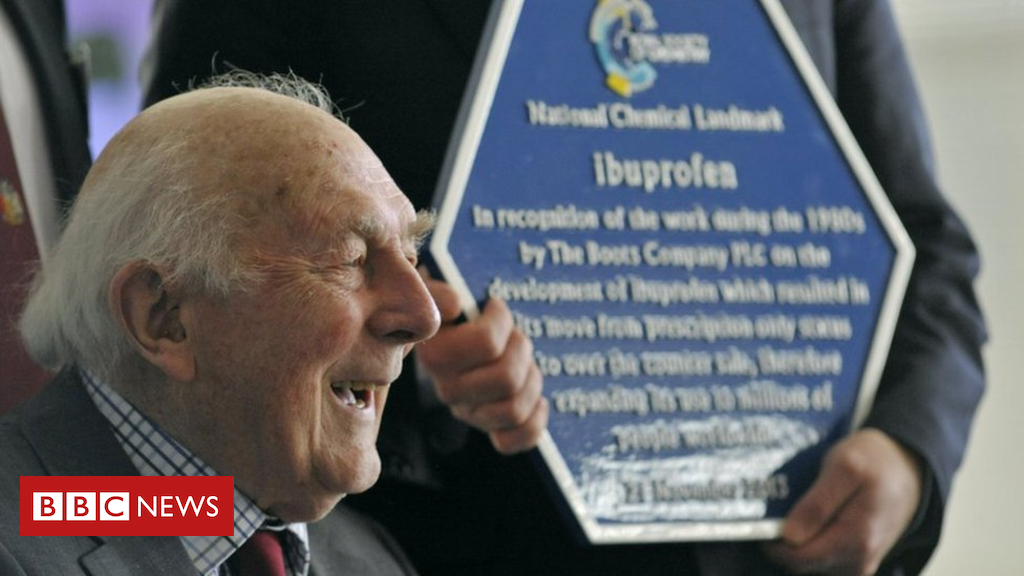 Ibuprofen: Dr Stewart Adams who helped discover drug dies at 95