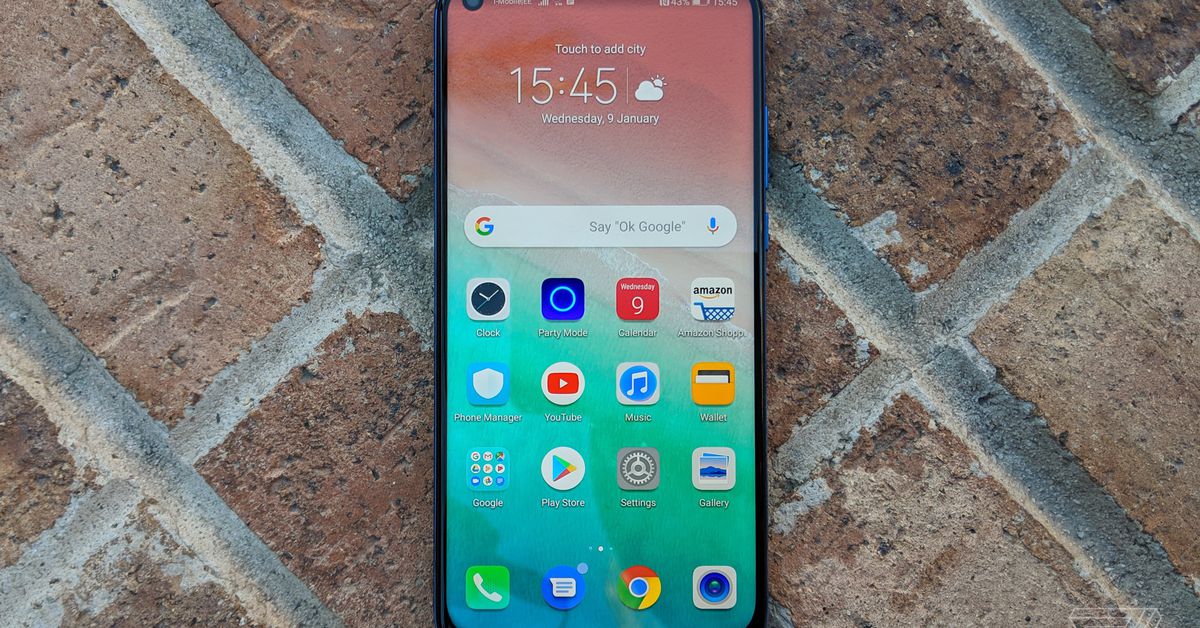 The hole-punch display is going to be okay