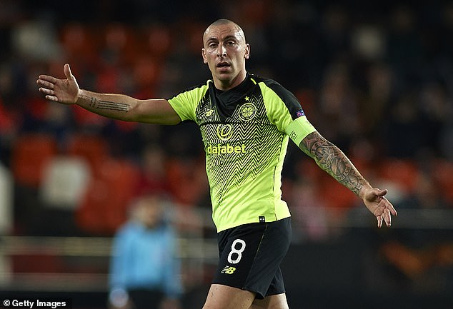 Scott Brown bemoans state of Celtic Park surface after enjoying playing at the Mestalla