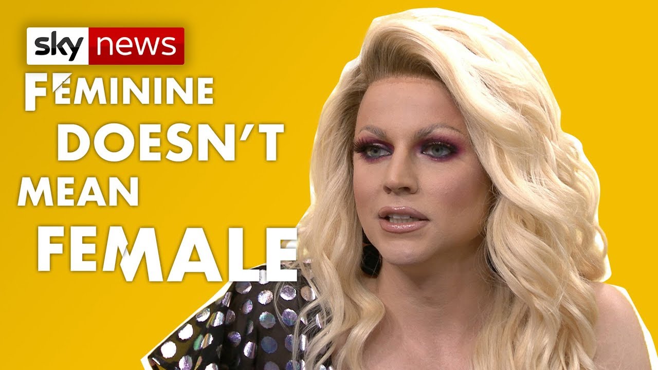 ‘Feminine doesn’t mean female’