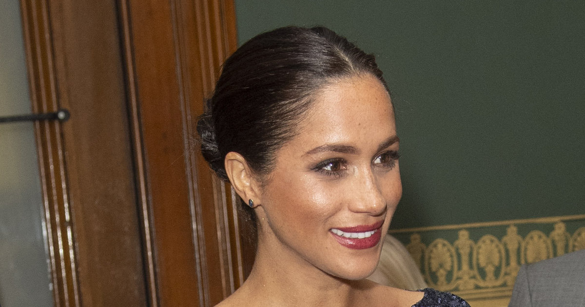 Meghan Markle’s Glittery Gown Is The Sparkliest We’ve Seen Her