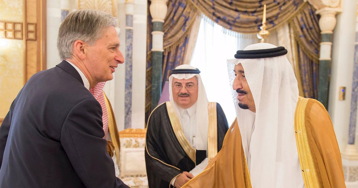 Philip Hammond to visit Saudi Arabia as UK told arms sales are ‘on wrong side of law’