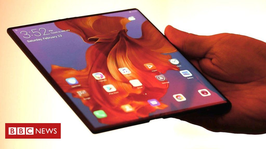 Mate X: First look at Huawei's folding phone
