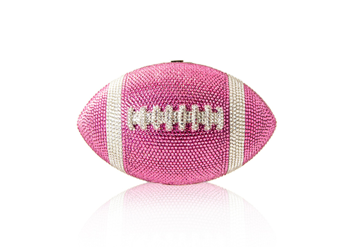 Is this gem-encrusted football the Super Bowl 2019 of bags?
