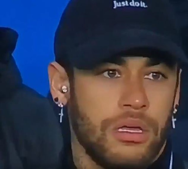 Neymar ‘restrained by PSG staff’ as he tried to confront referee after Champions League exit