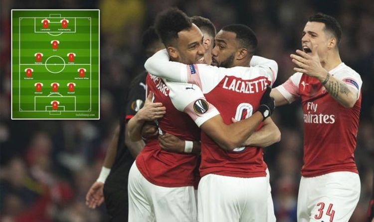 Arsenal player ratings vs Rennes: Aubameyang shines, pair earn 8s, team-mate flops with 4 | Football | Sport