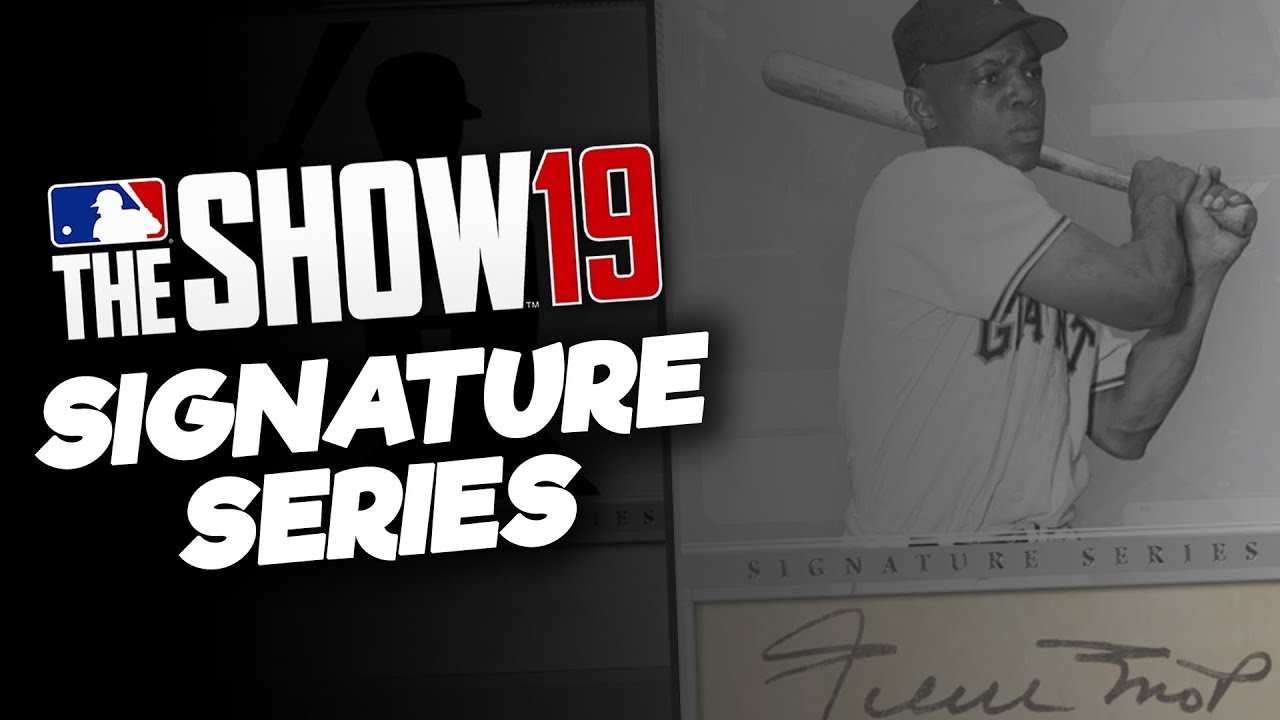Signature Series Cards in MLB The Show 19 Diamond Dynasty