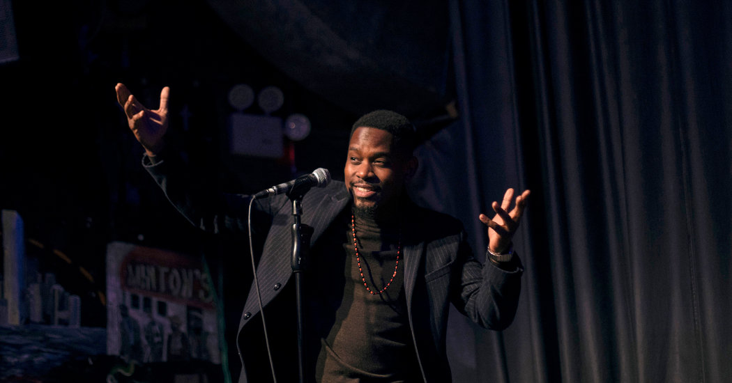 Aml Ameen Competes in a Poetry Slam