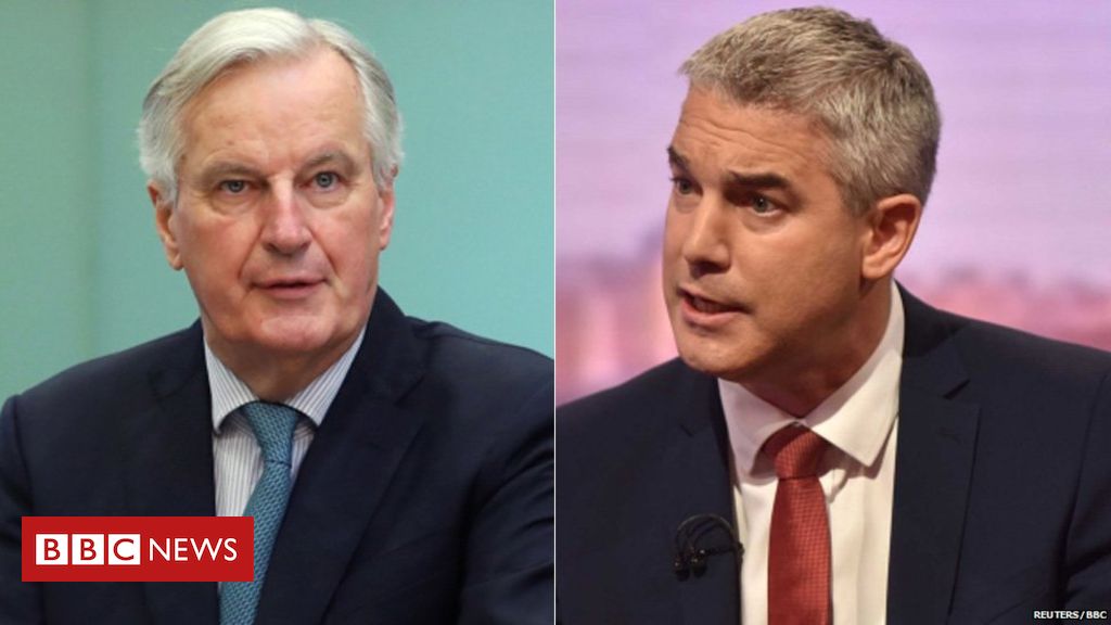 Brexit secretary accuses EU of trying to ‘rerun old arguments’