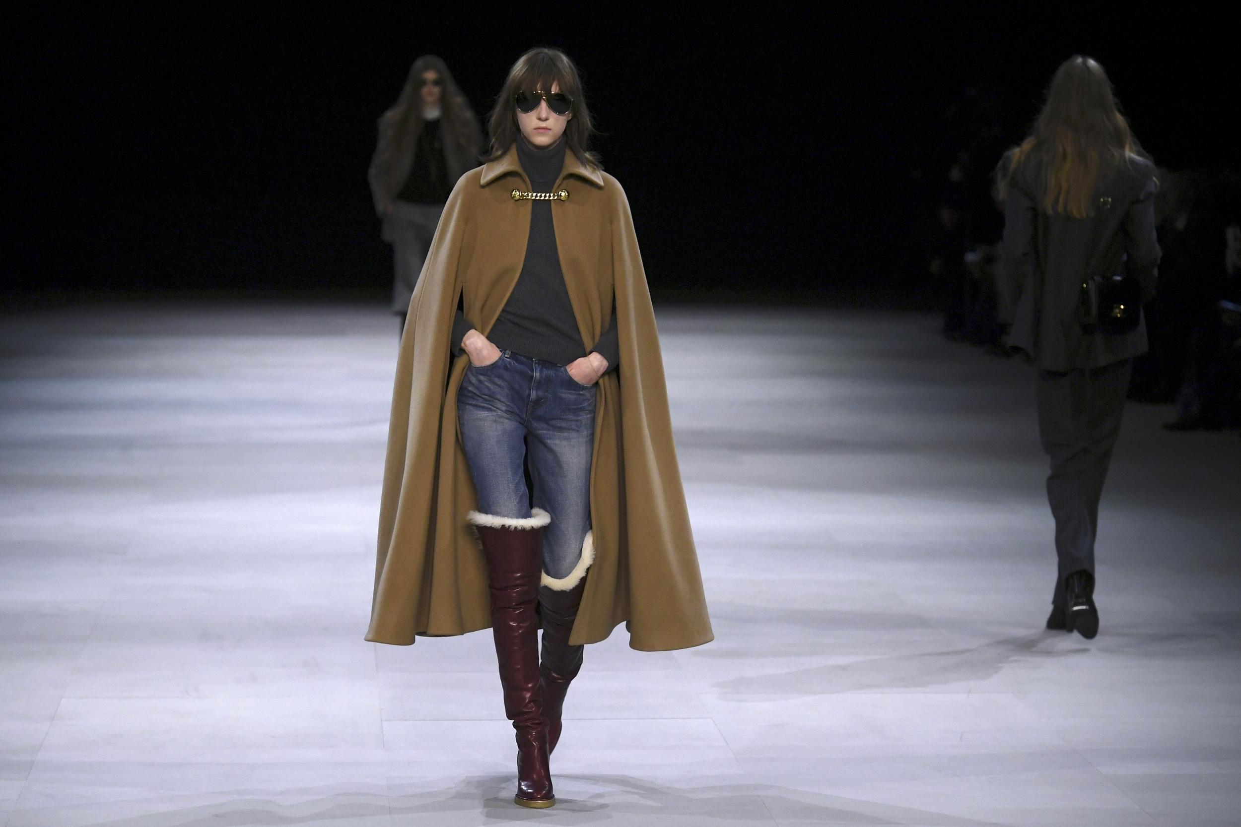 Shock and awe: Hedi Slimane swaps rock and roll for Left Bank ladies at sophomore Celine show