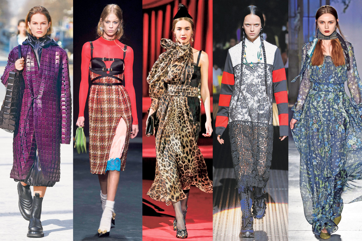 From leopard spots to perky plaids, the best of Milan’s fall fashions