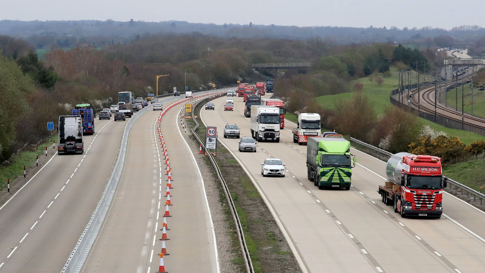 Operation Brock: M20 to partially close in no-deal Brexit test | Politics News