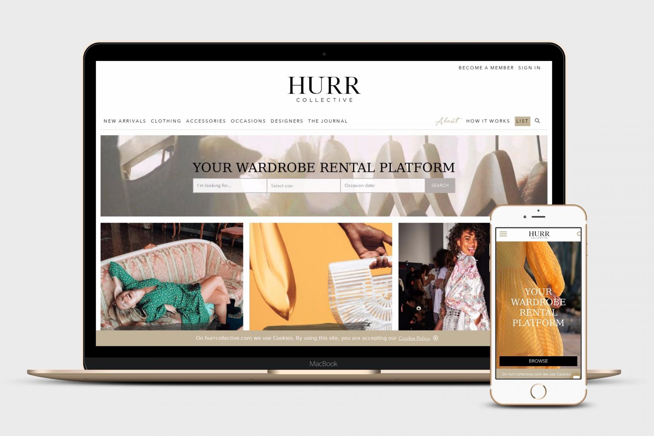 Introducing HURR Collective, the new way to monetise your wardrobe
