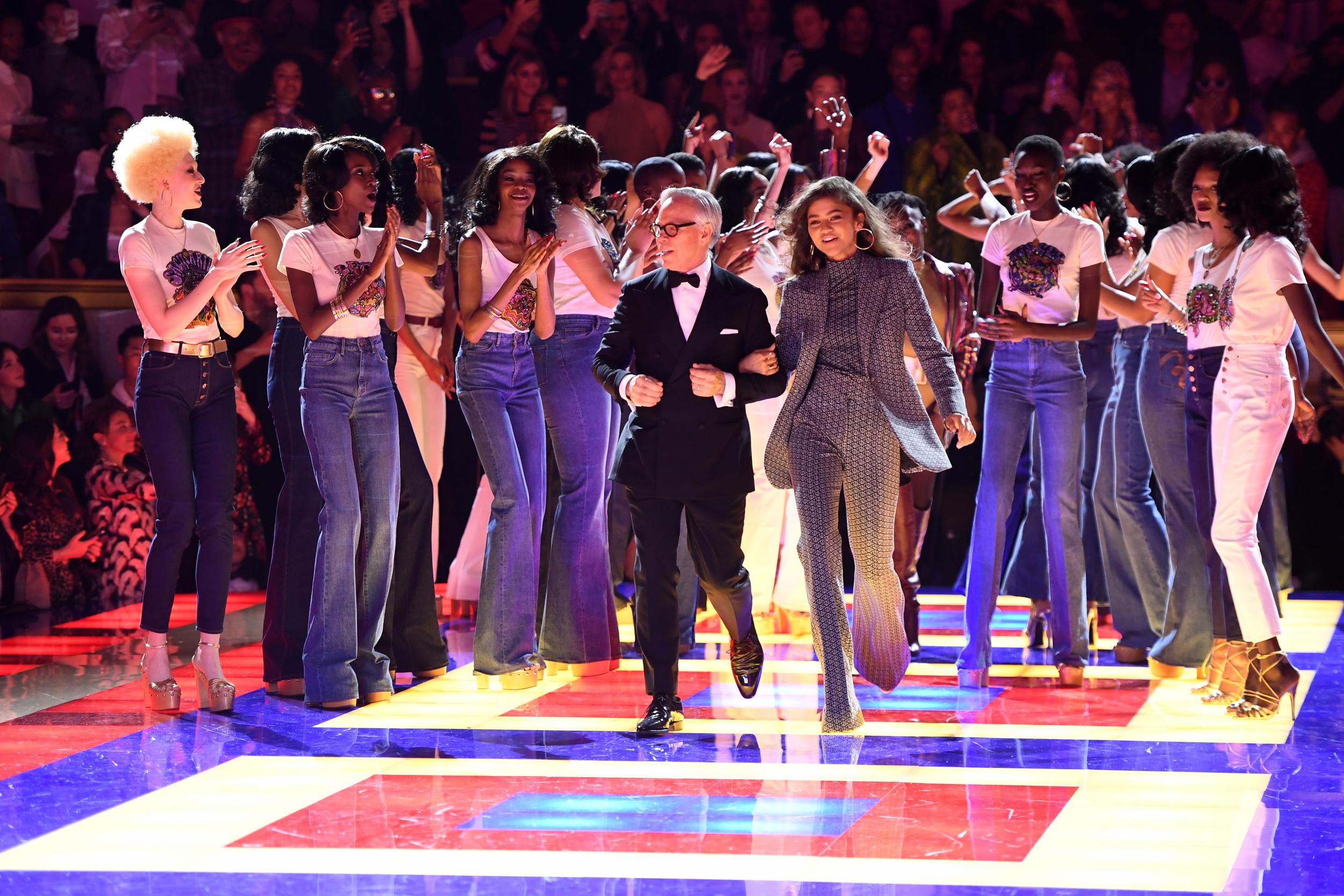 Tommy Hilfiger x Zendaya: an all-black cast of models bring message of inclusivity to Paris Fashion Week