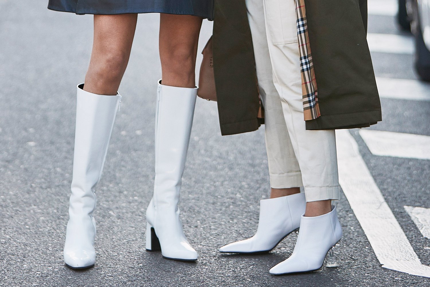 Why a pair of white boots is the only item you need in your wardrobe right now