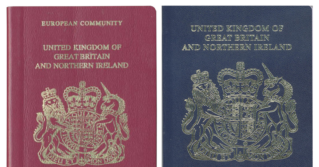 Brexit Is Happening Now (at Least on Some U.K. Passports)