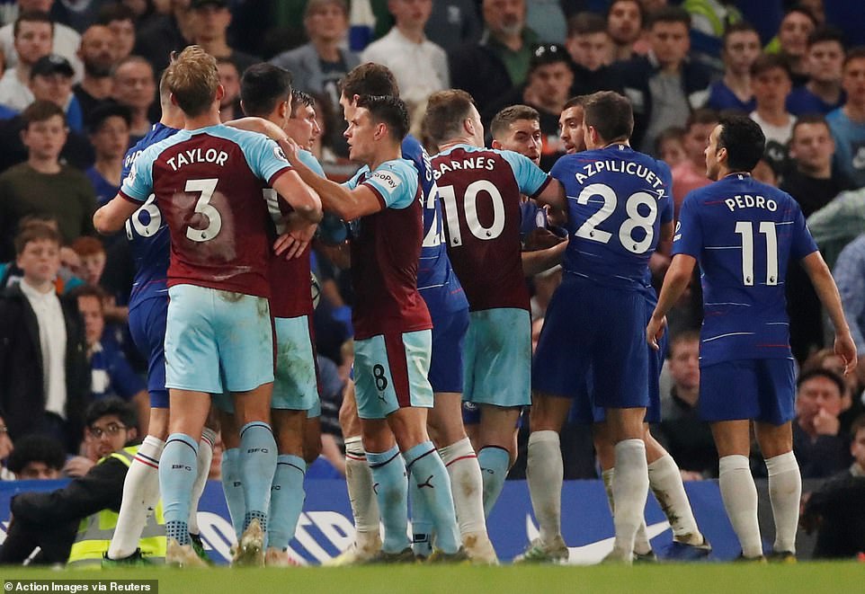 Chelsea 2-2 Burnley: Blues slip up in race for a top-four finish