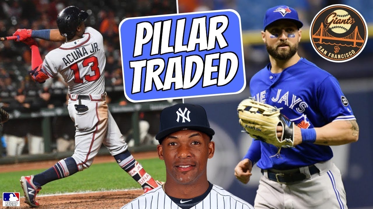 Kevin Pillar TRADED to Giants! Ronald Acuna Jr Extension + Andujar Injury (MLB Recap)