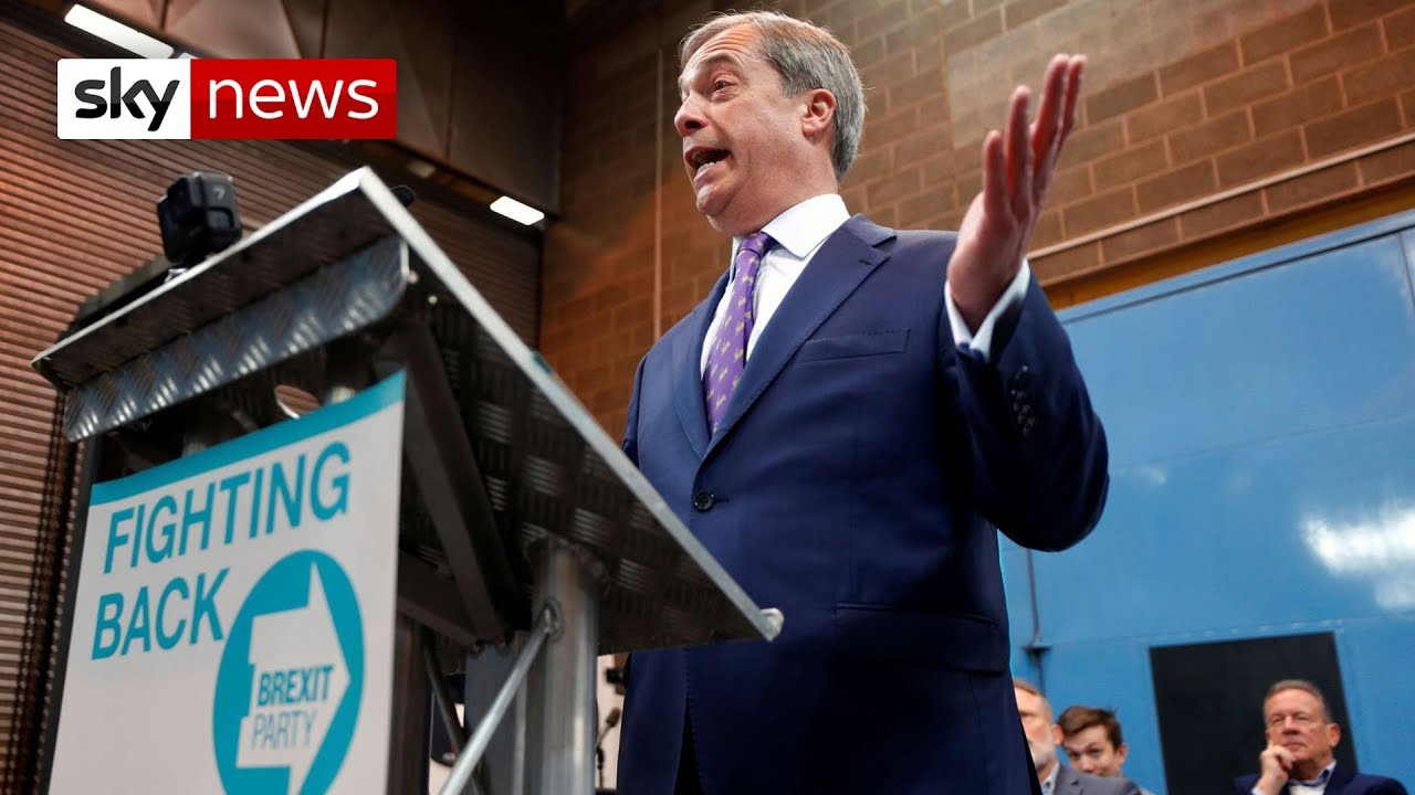 Farage launches Brexit Party for 'betrayed electorate'
