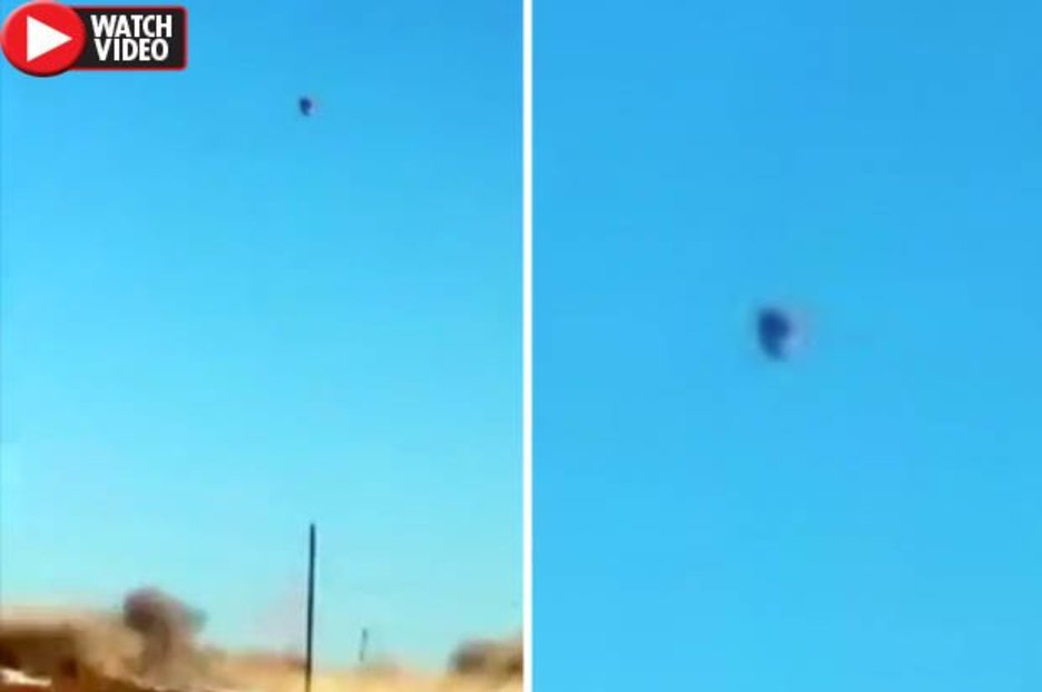 Alien news: Mysterious object spotted near Area 51 is army testing ‘ALIEN’ craft