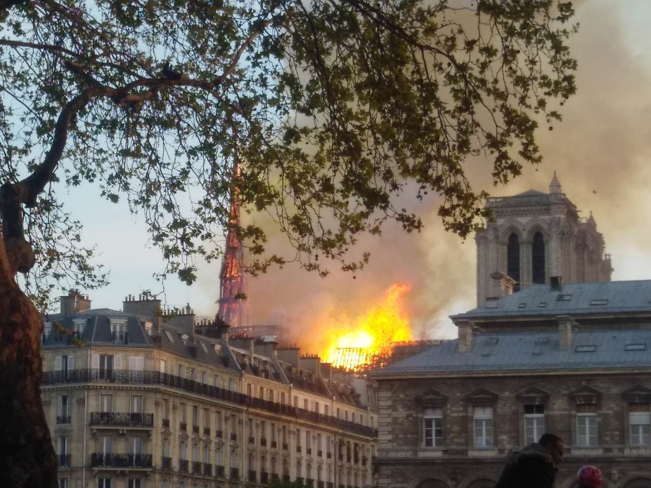 Fire ravages iconic cathedral in Paris