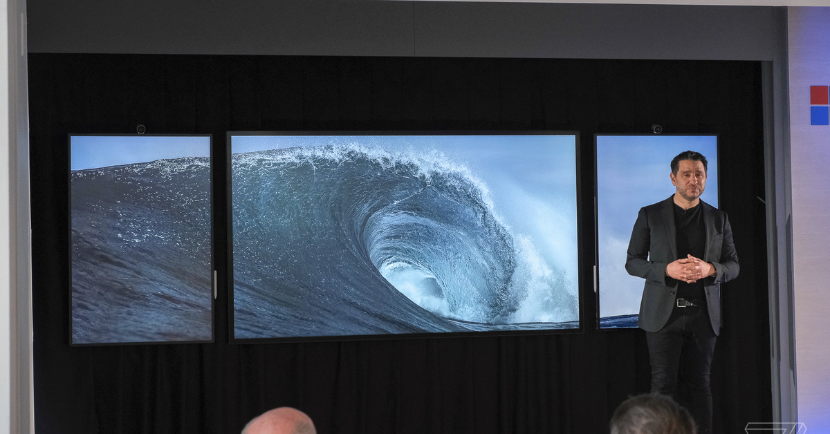 Microsoft reveals bigger 85-inch Surface Hub 2 model