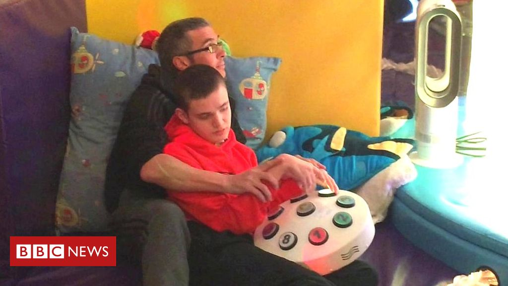 Dad running 1,600 miles for disabled son
