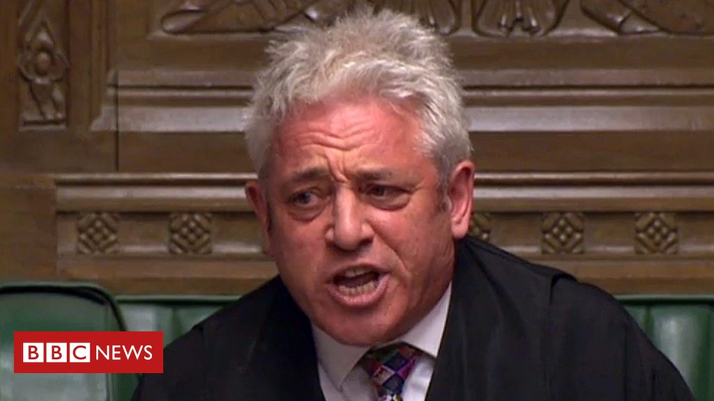 John Bercow’s Brexit stardom – BBC News
