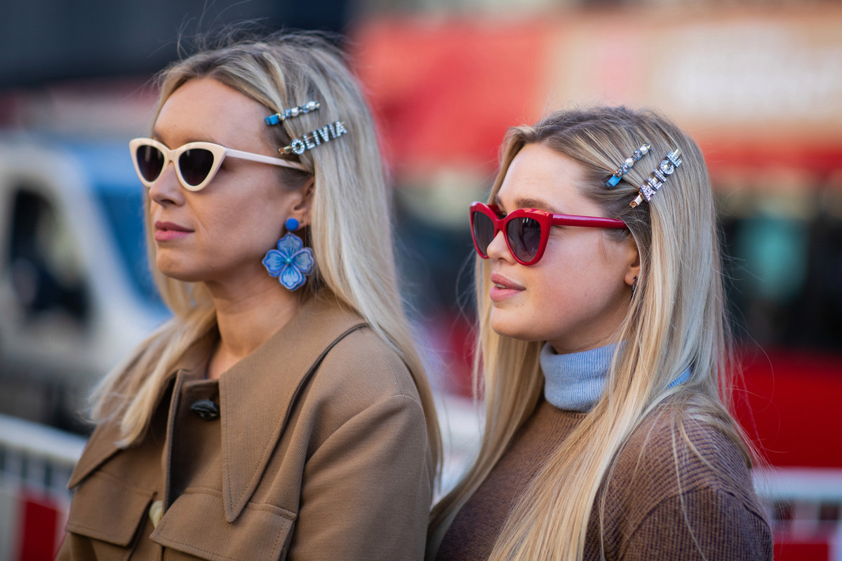 Bold barrettes are the chicest way to dress up your ‘do