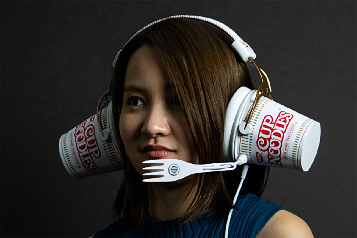 Are these ramen headphones an April Fools’ Day joke?
