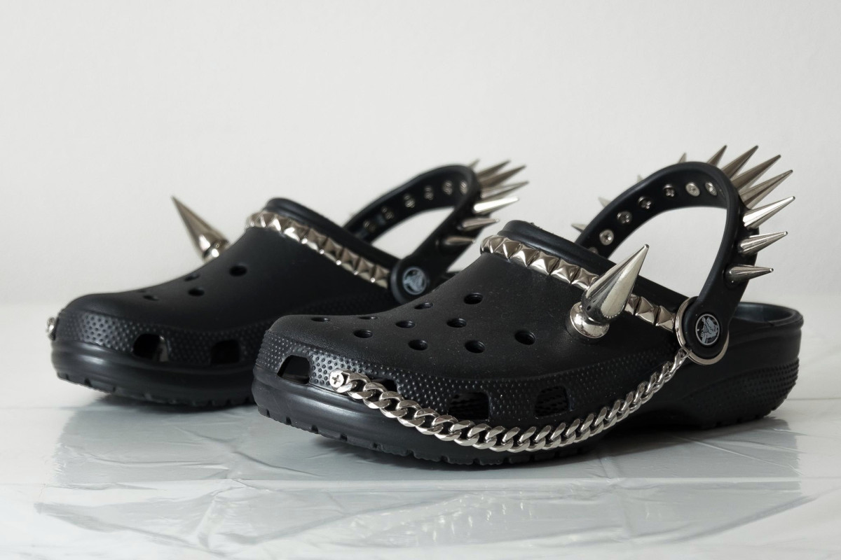 Goth Crocs are here to spike up your summer