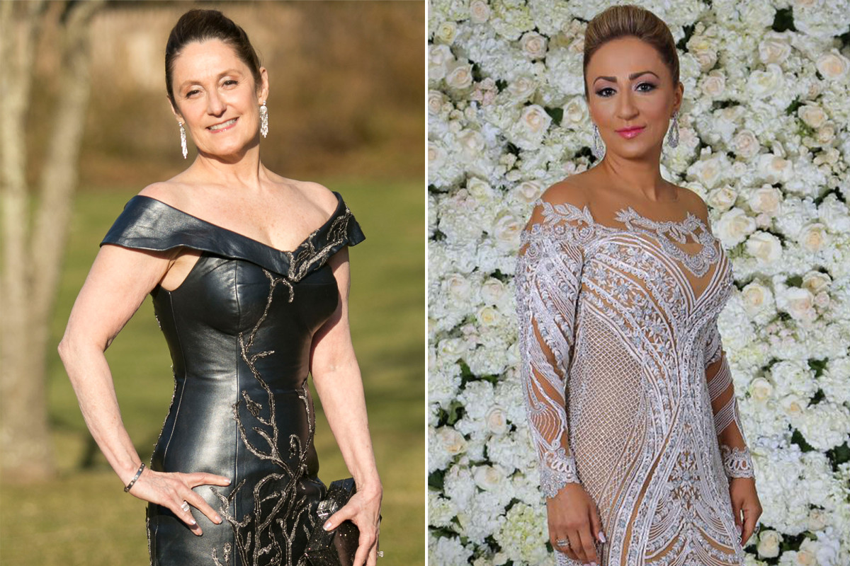 Mother-of-the-bride dresses can be sexy! Just ask these hot moms