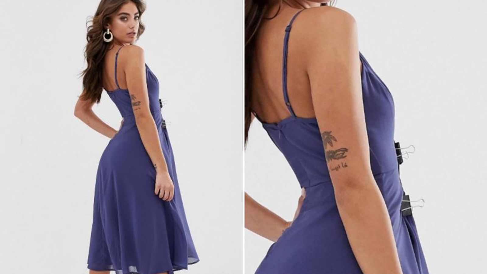Bold new look? ASOS sorry for using bulldog clips on dress in sales photo | UK News
