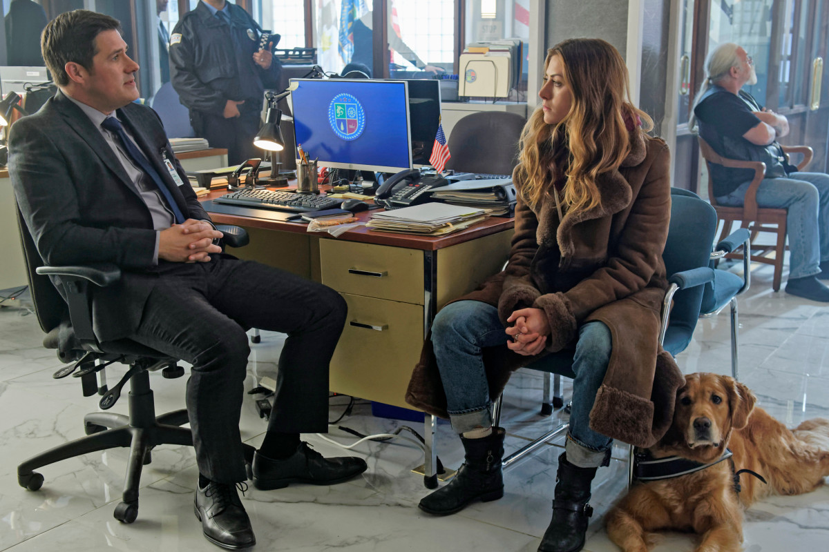 ‘In the Dark’ actor and dog co-star bond over baby food