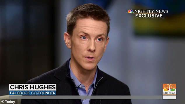 Facebook co-founder Chris Hughes says Mark Zuckerberg is too powerful