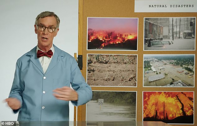 Bill Nye warns ‘the planet’s on f***ing fire’ as he calls on viewers to address climate change
