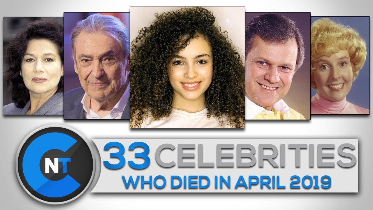 List of Celebrities Who Died In APRIL 2019 | Latest Celebrity News 2019 (Celebrity Breaking News)
