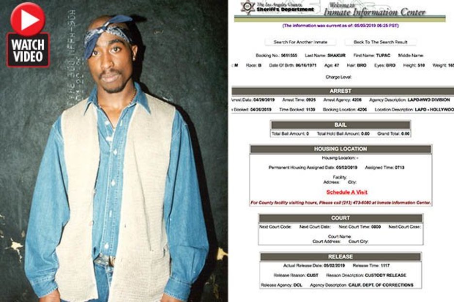 ‘Tupac alive’ conspiracy: Man found matching rapper’s description in prison