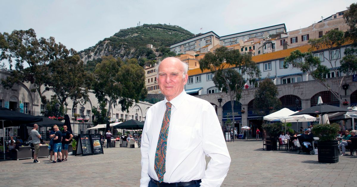 Brexit: ‘Don’t betray Gibraltar’ urges Vince Cable as the Rock fears a Spanish crackdown