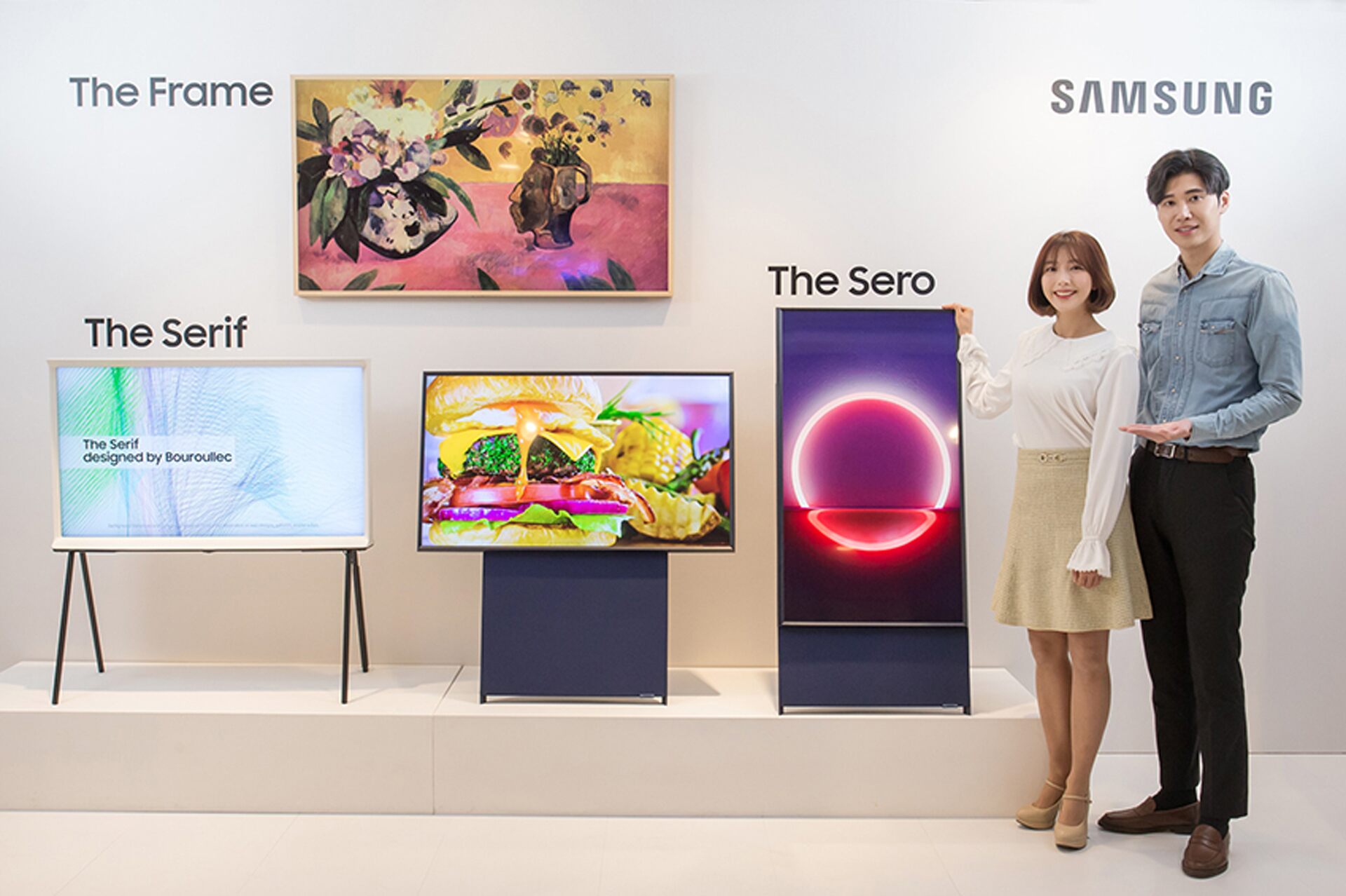 Samsung unveils a vertical TV for millennials