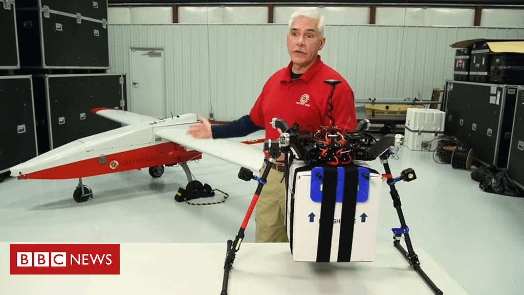 Life-saving kidney delivered by drone