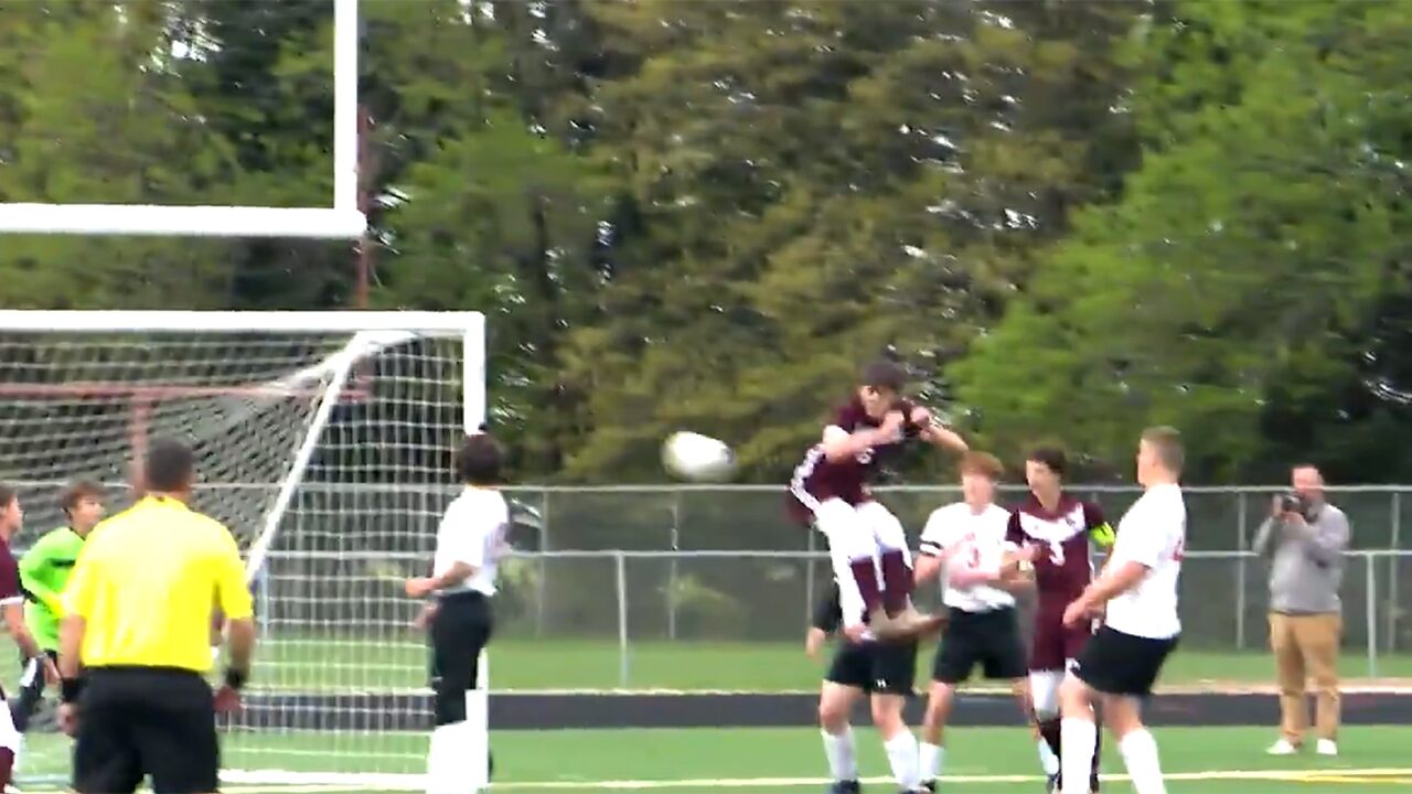 Iowa high school soccer player scores ‘butt’ goal during playoff game