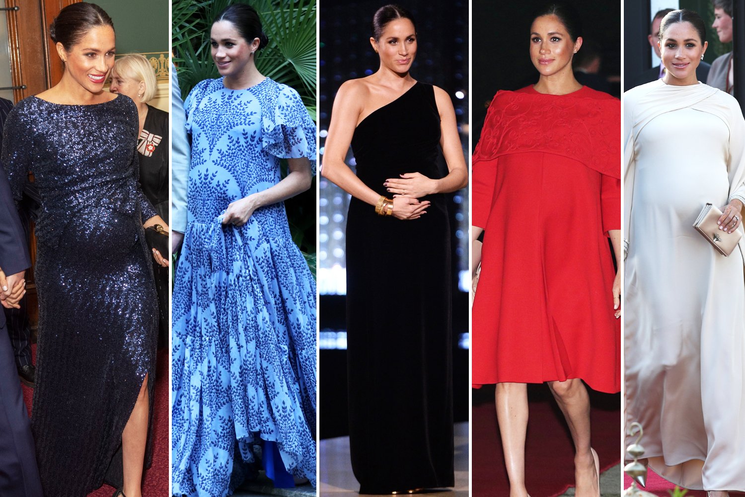 A look back at Meghan Markle’s most stylish maternity looks