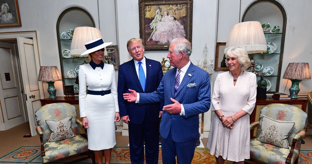 Donald Trump UK visit LIVE: President heads back to Buckingham Palace after tea