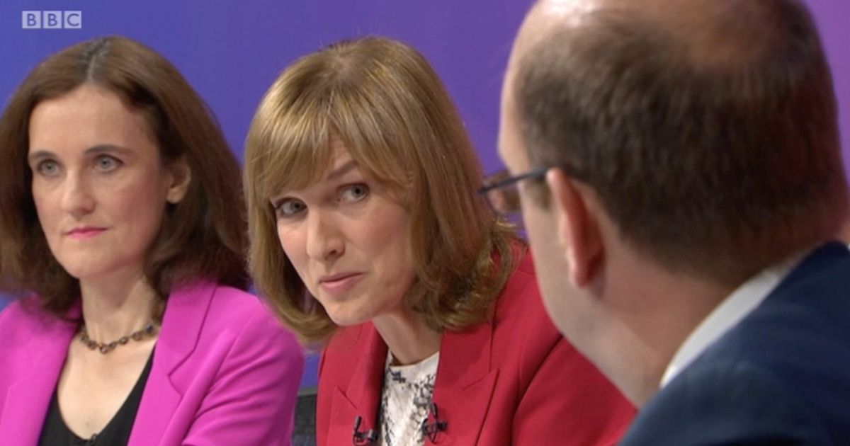 Question Time: Tense moment Fiona Bruce eye-rolls Mark Reckless in BBC bias row