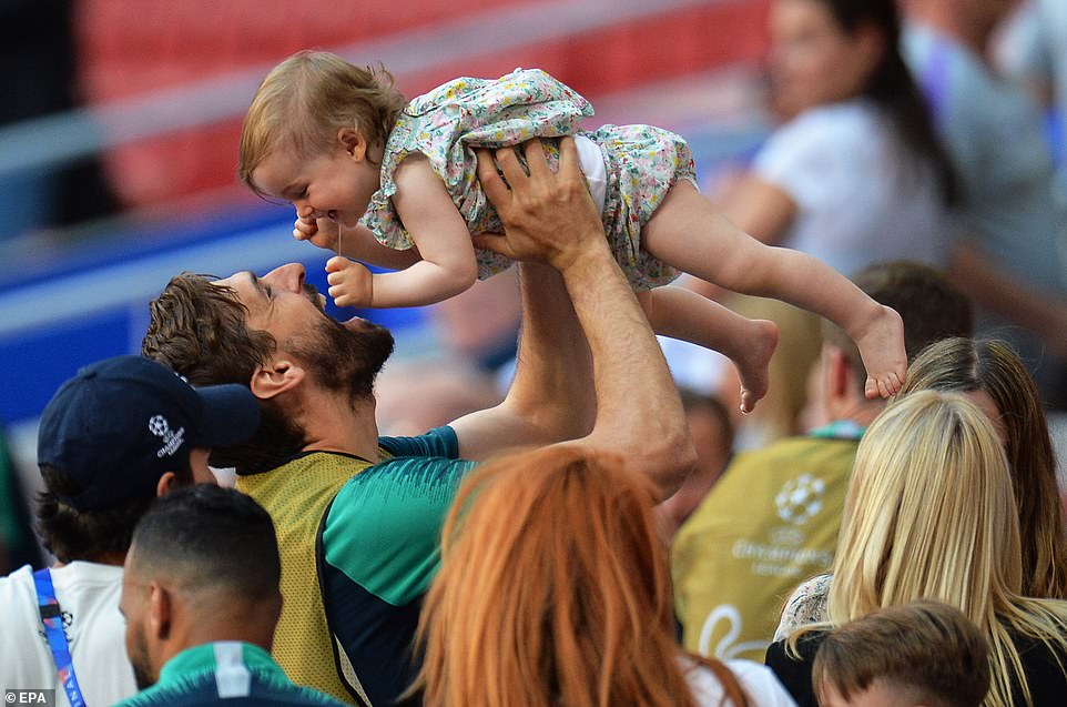 Tottenham stars Harry Kane and Kieran Trippier share a smooch with partners before Champions League