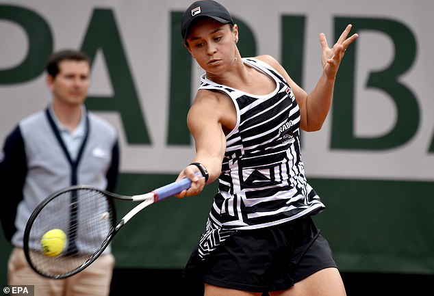 Barty wins first ever Grand Slam singles title in French Open final against Vondrousova