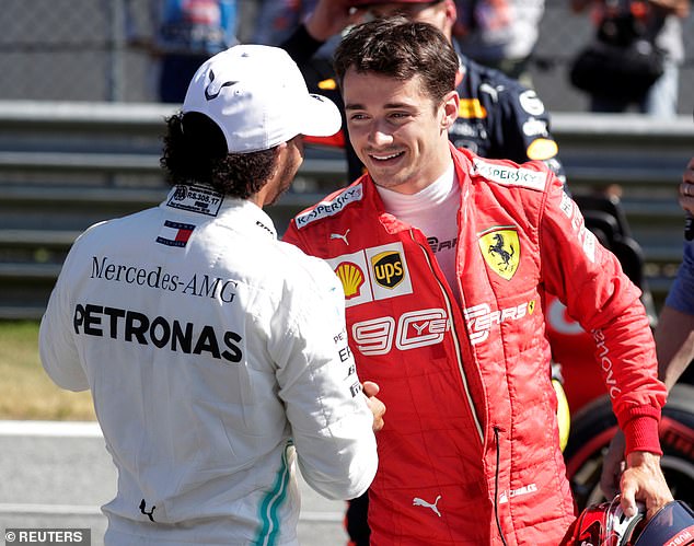 Charles Leclerc storms to pole position for F1 Austrian Grand Prix ahead of Lewis Hamilton